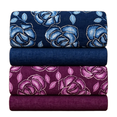 Foil Printed Fabric