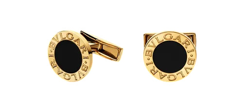 Golden Metal Cufflinks