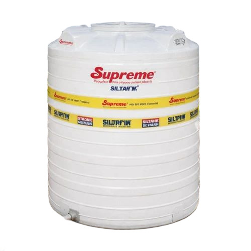 Plastic White Supreme Water Tanks