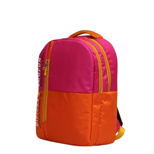 Polyester Zipper College Bag
