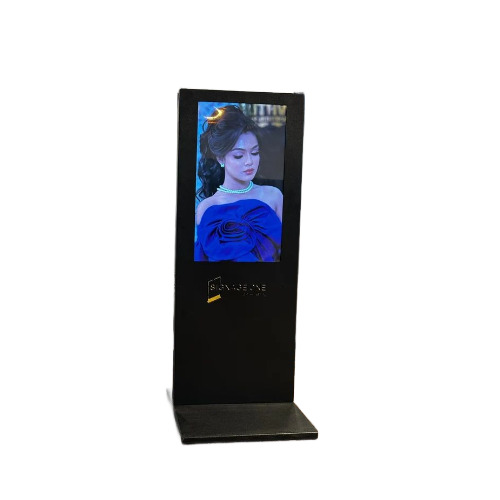 Portrait 24 Inch Advertising Display Standee I Type