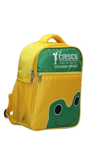 Printed Polyester School Backpack