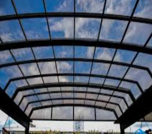 Retractable Polycarbonate Sheet Roof