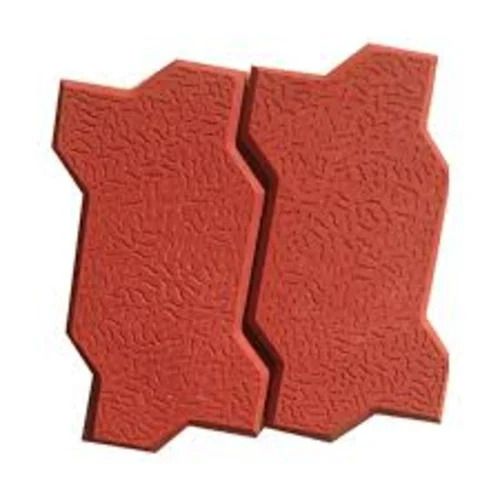 Rough Finishing Paver Block Red 8x4