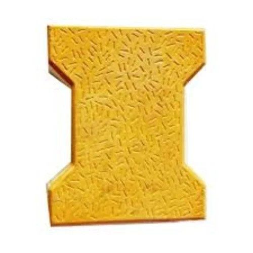 Rough Finishing Paver Block Yellow 8x8