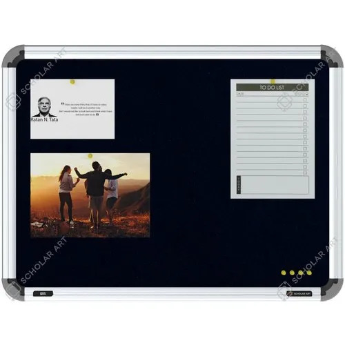 Scholar Art Iris Premium Heavy-Duty Fabric Pin-Up Board