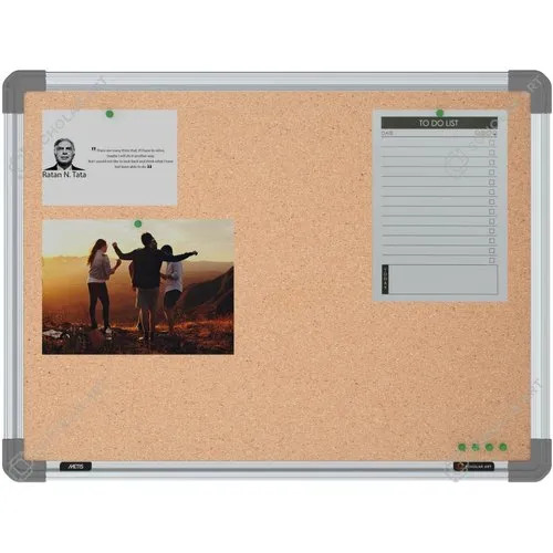 Scholar Art Metis Economy Lightweight Cork Pin-Up Board