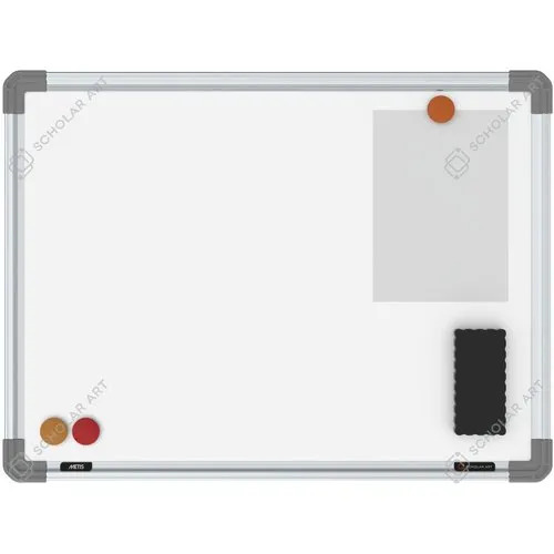 Scholar Art Metis Economy Lightweight Resin Coated Steel (Magnetic) Whiteboard