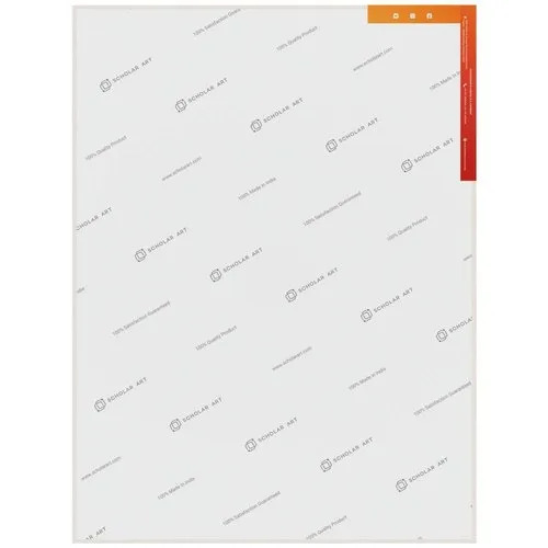 Scholar Art Student Series Medium Grain Primed Cotton Canvas Panel Board For Oil & Acrylic Painting
