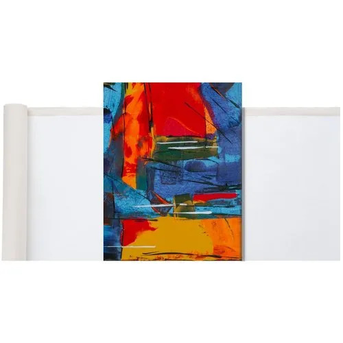 Scholar Art Student Series Medium Grain Primed Cotton Canvas Roll For Oil & Acrylic Painting