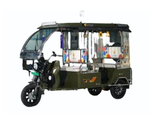 Solar Electric Rickshaw