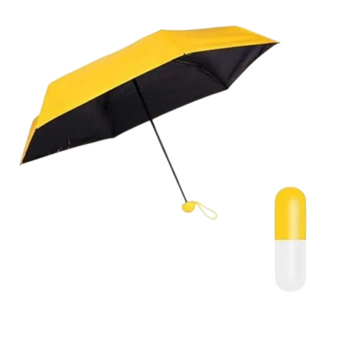 Yellow Capsule Umbrella