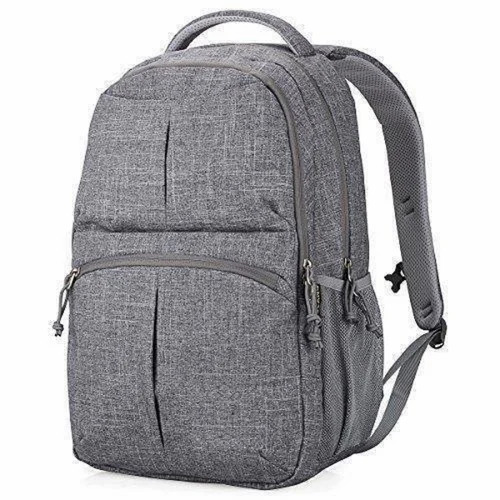 10 Litre Grey Polyester School Bag