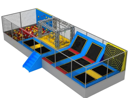 2500 Sqft Indoor Playground Trampoline Park