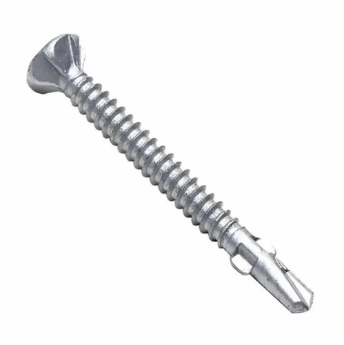 5Mm Steel Countersunk Flat Head Screw - Color: Silver