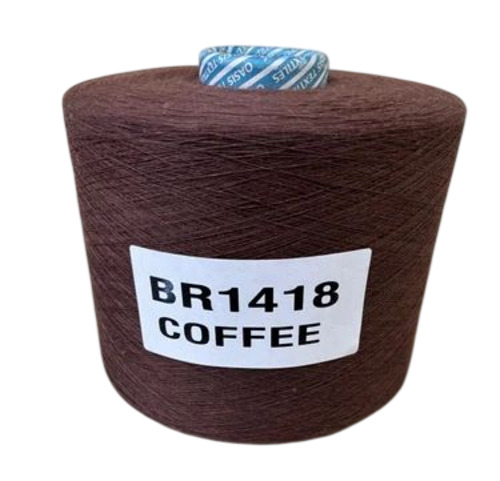 Br1418 Coffee Recycled Blended Yarn