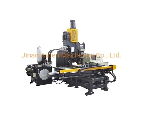 High Speed Hydraulic Cnc Plate Punching Marking And Drilling Machine
