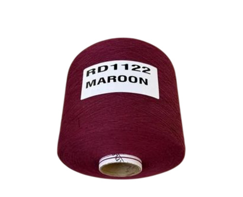 Maroon Twisted Recycled Blended Yarn