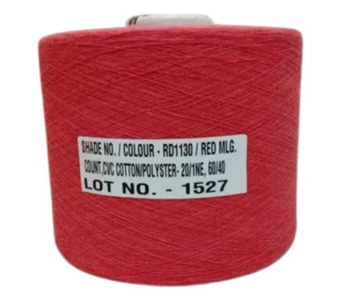 Rd1121 Red Recycled Blended Yarn