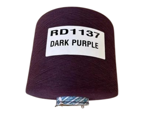 Rd1137 Dark Purple Recycled Blended Yarn