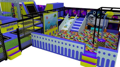 Trampoline Park Installation