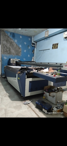 uv flat bed printer machine