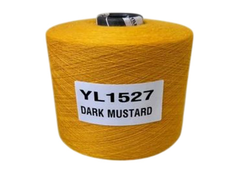Yl1527 Dark Mustard Recycled Blended Yarn