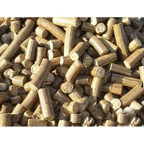 10 Mm Groundnut Shell Biomass Briquettes