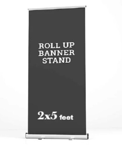 Scrolling Banner Stand