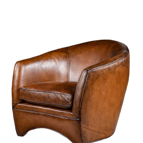 Bedroom Single Seater Leather Sofa