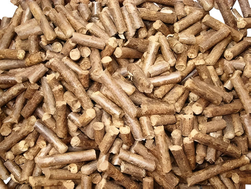 Brown 90 Mm Groundnut Shell Biomass Briquettes