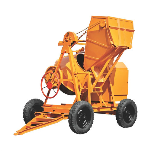Concrete Mixer With Hopper
