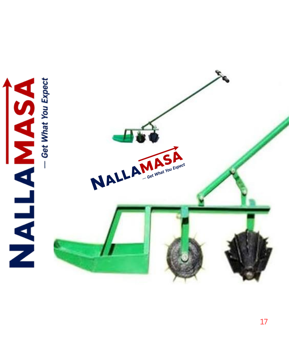 Cono Weeder - Features: Conical Rollers