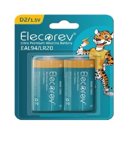 Elecorev Lr14 Alkaline C Size 1.5v Battery Pack Of 2