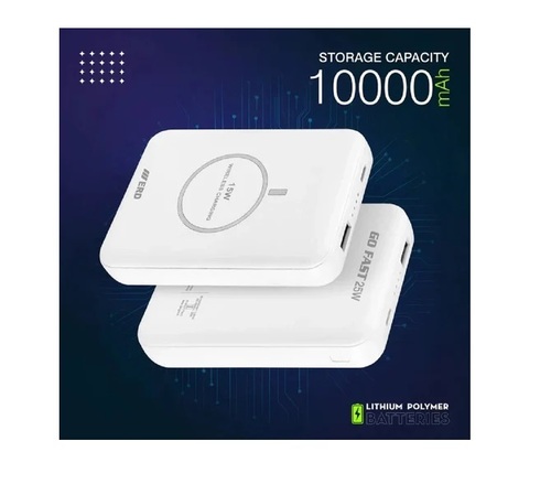 Erd Pb 180 Wireless Charging Enabled Power Bank