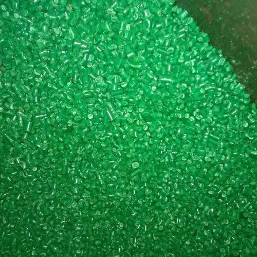 Green Plastic Granules