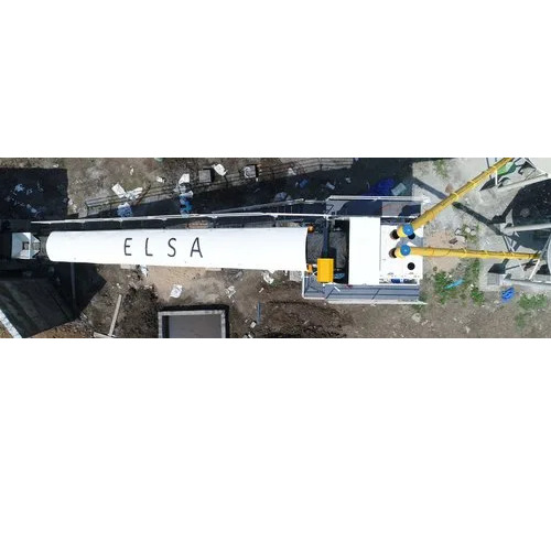 M60 Twin Shaft Mixer Stationary Concrete Batching Plant