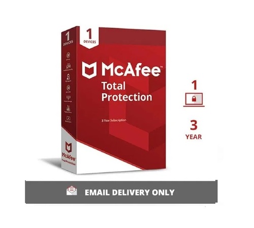Mcafee Total Protection 1 User 3 Years