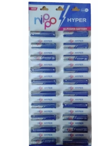 Nippo Aaa 1.5 Volt Cell Retail Packing