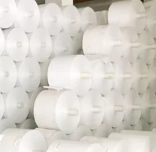 Plain White Polypropylene Woven Fabric