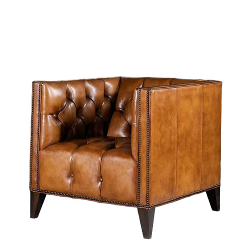 Single Seater Leather Sofa