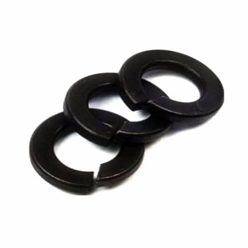 Spring Washer Flat Section - Color: Black