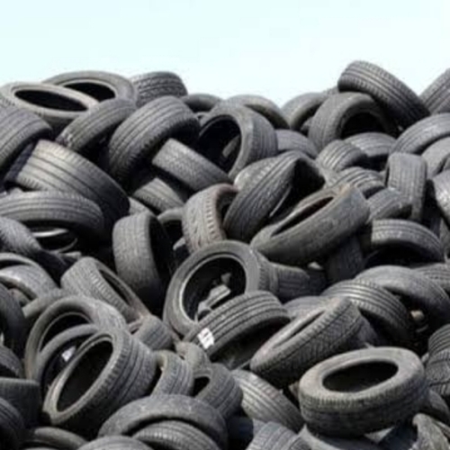 Tire Rubber Scrap - Color: Black