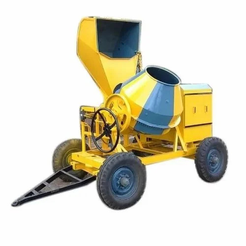 Yellow Concrete Mixer Machine