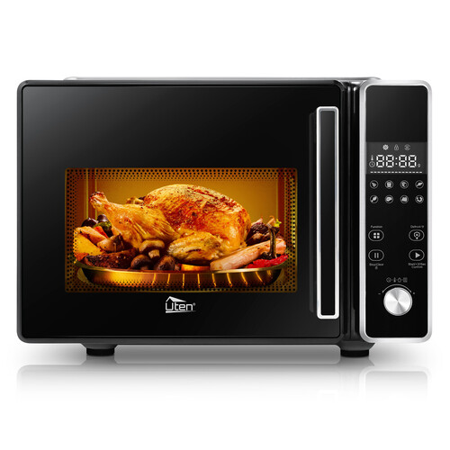 3-in-1 Air Fryer Microwave Oven Combo 1800W Countertop Convection Kitchen Oven