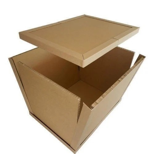 50 Mm Brown Paper Board Honeycomb Boxes