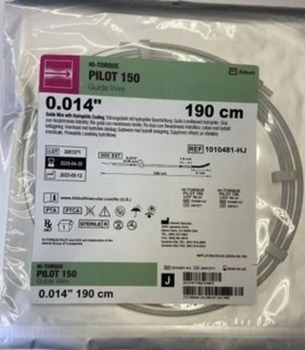 Abbott Pilot 150 Guide Wire By Maira Lifecare