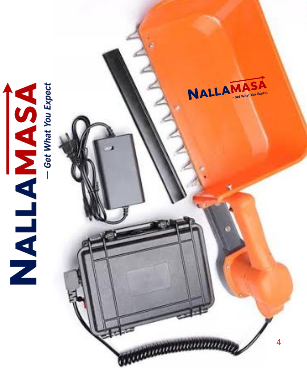 Battery Grass Harvester - Material: Heavy Duty Abs & Stainless Steel