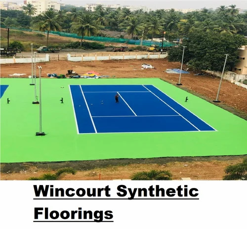 Blue Wincourt Synthetic Flooring