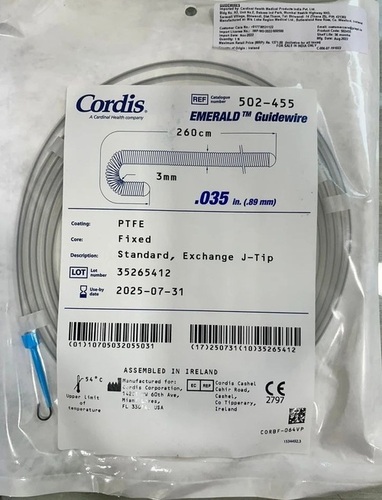 Cordis Emerald Guide Wire